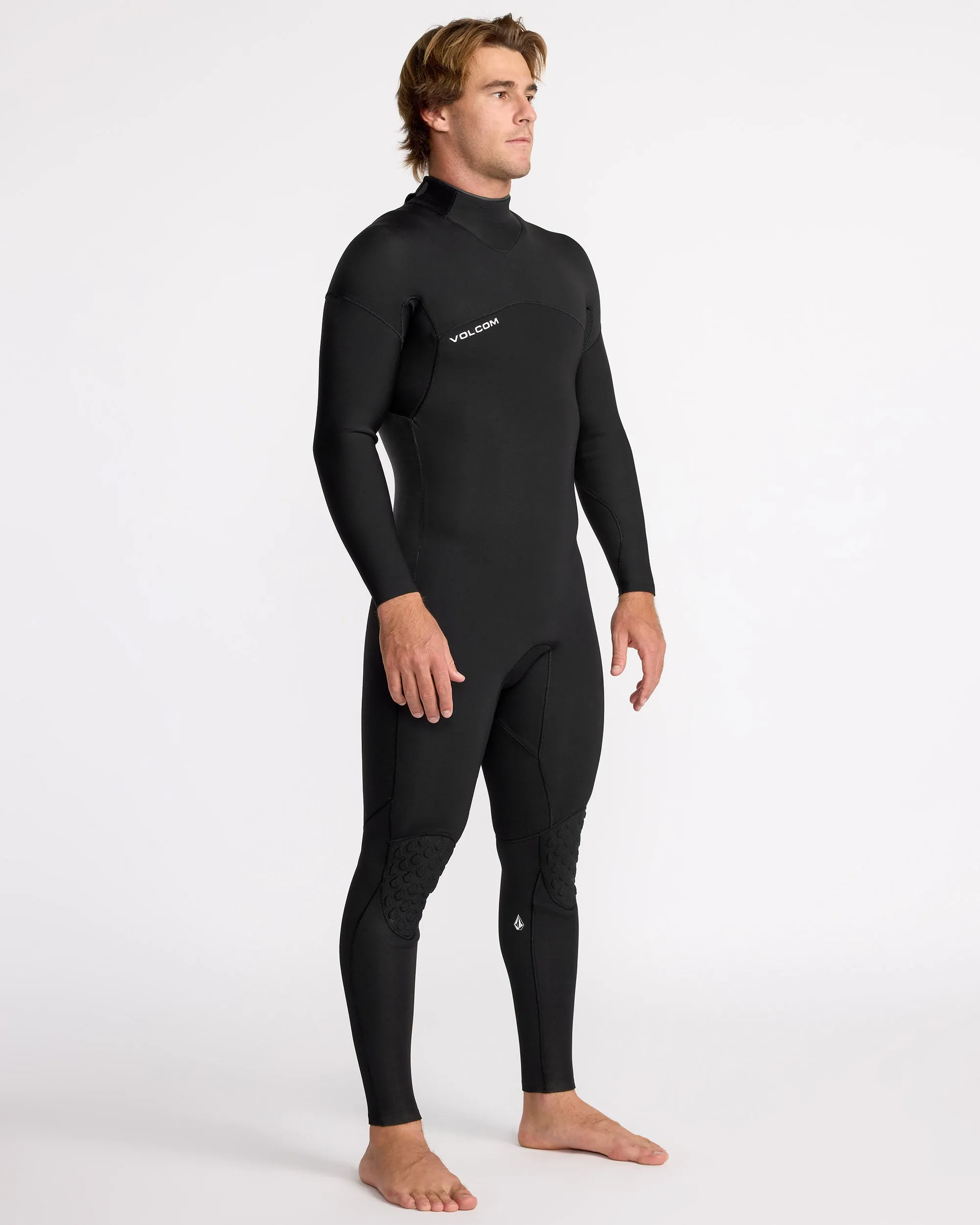 Modulator 3/2Mm Long Sleeve Back Zip Full Wetsuit - BLACK