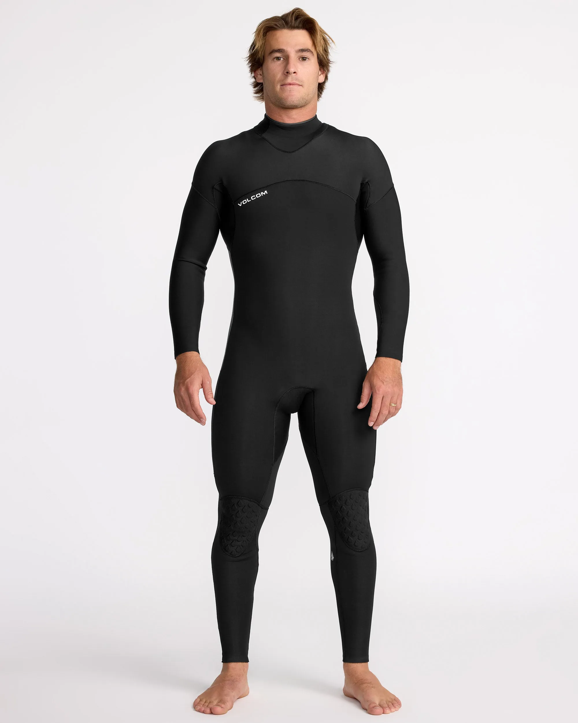 Modulator 3/2Mm Long Sleeve Back Zip Full Wetsuit - BLACK