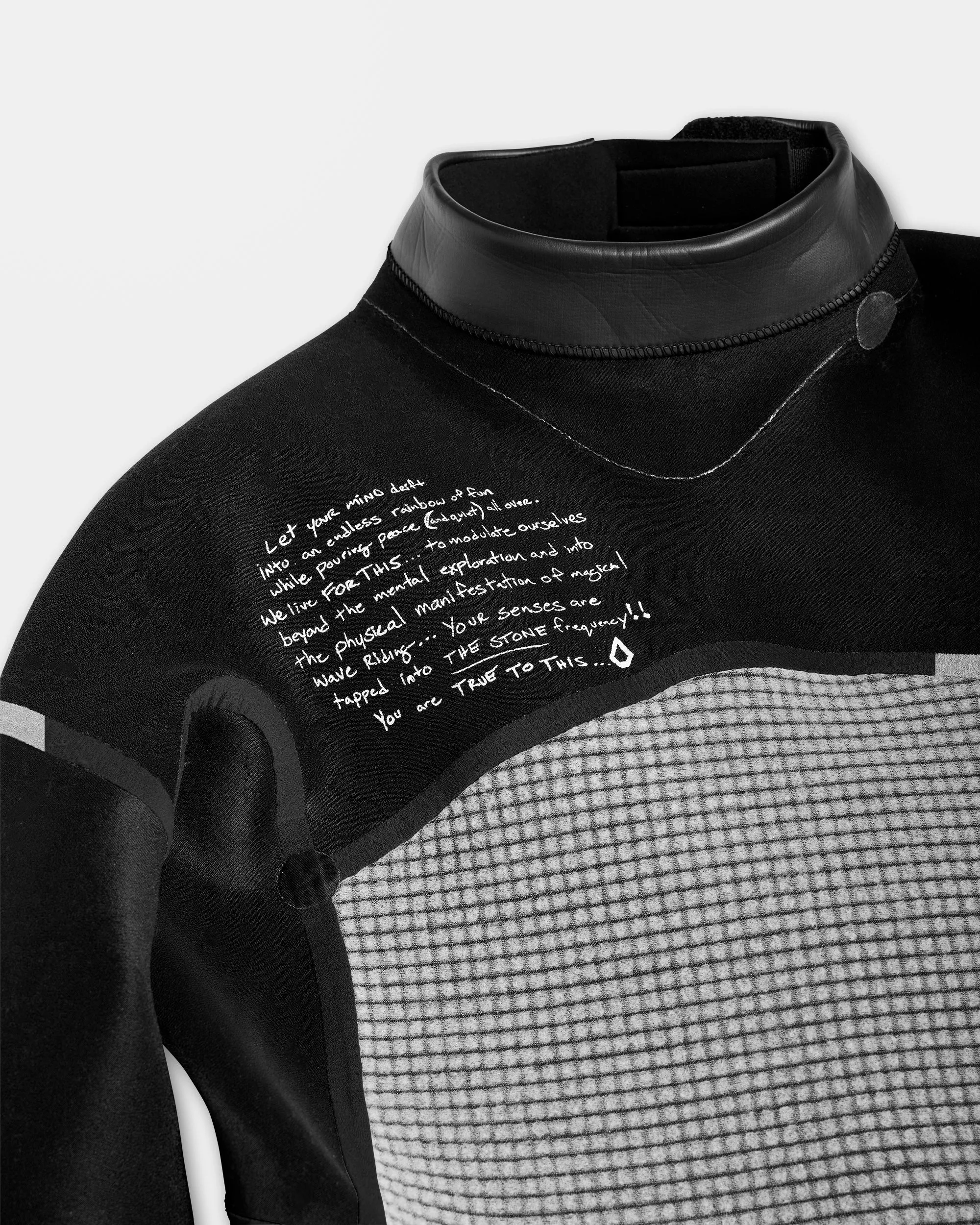 Modulator 3/2Mm Long Sleeve Back Zip Full Wetsuit - BLACK