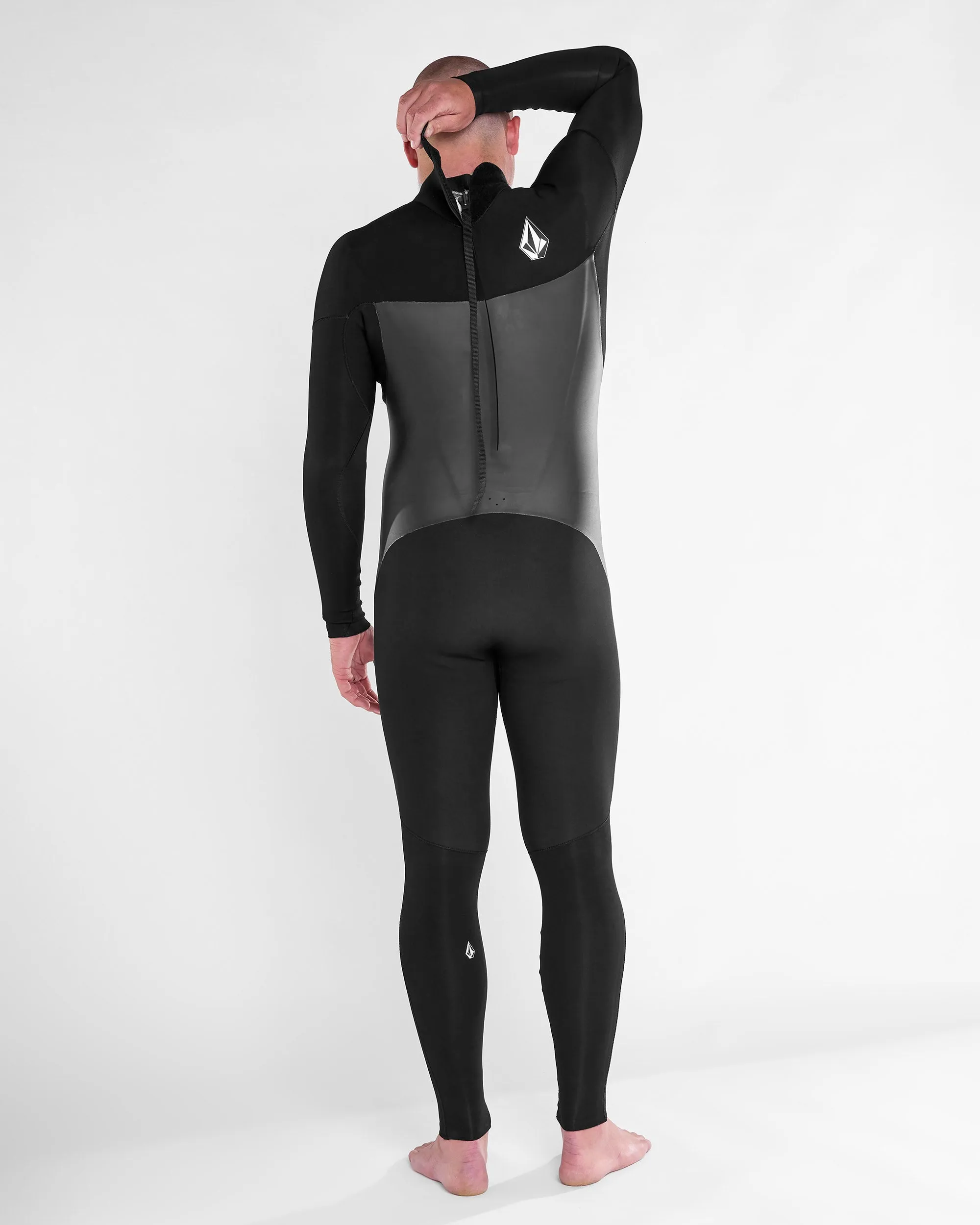 Modulator 4/3Mm Long Sleeve Back zip Wetsuit - BLACK