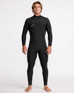 Modulator 4/3Mm Long Sleeve Back zip Wetsuit - BLACK