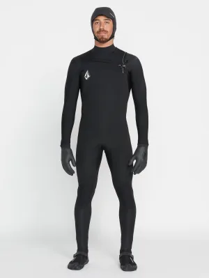 Modulator 4/3mm Long Sleeve Chest Zip Wetsuit - Black (2022)