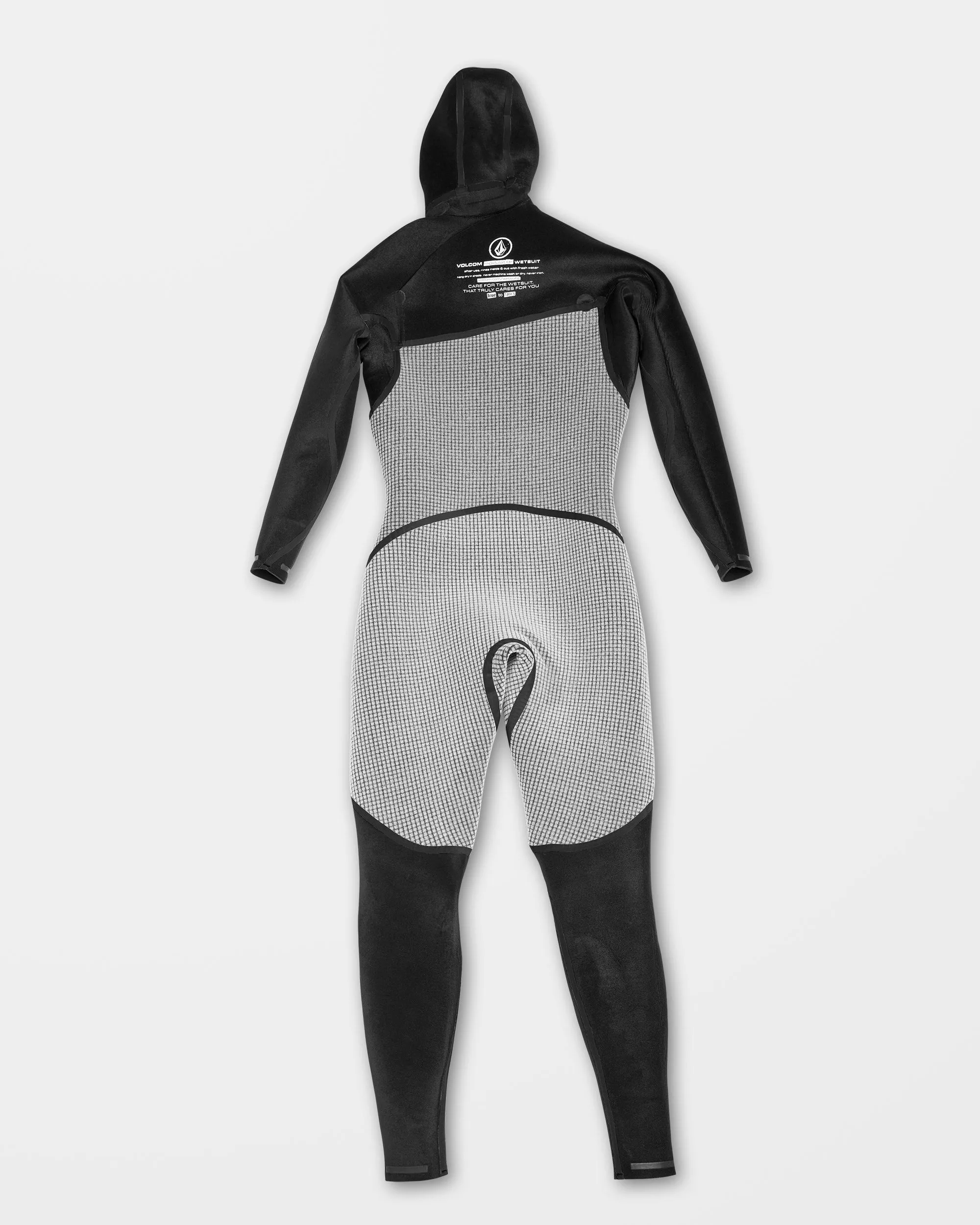 Modulator 5/4/3Mm Hooded Chest zip Wetsuit - BLACK