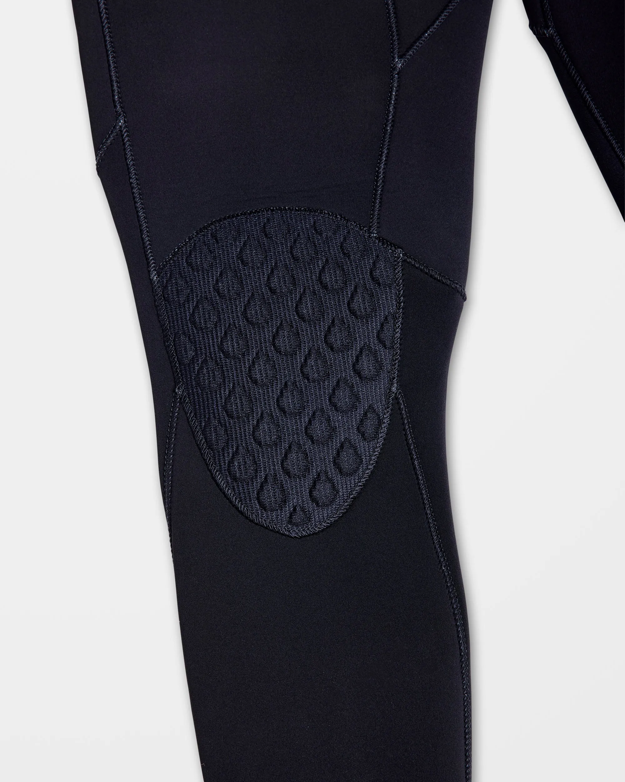 Modulator 5/4/3Mm Hooded Chest zip Wetsuit - BLACK