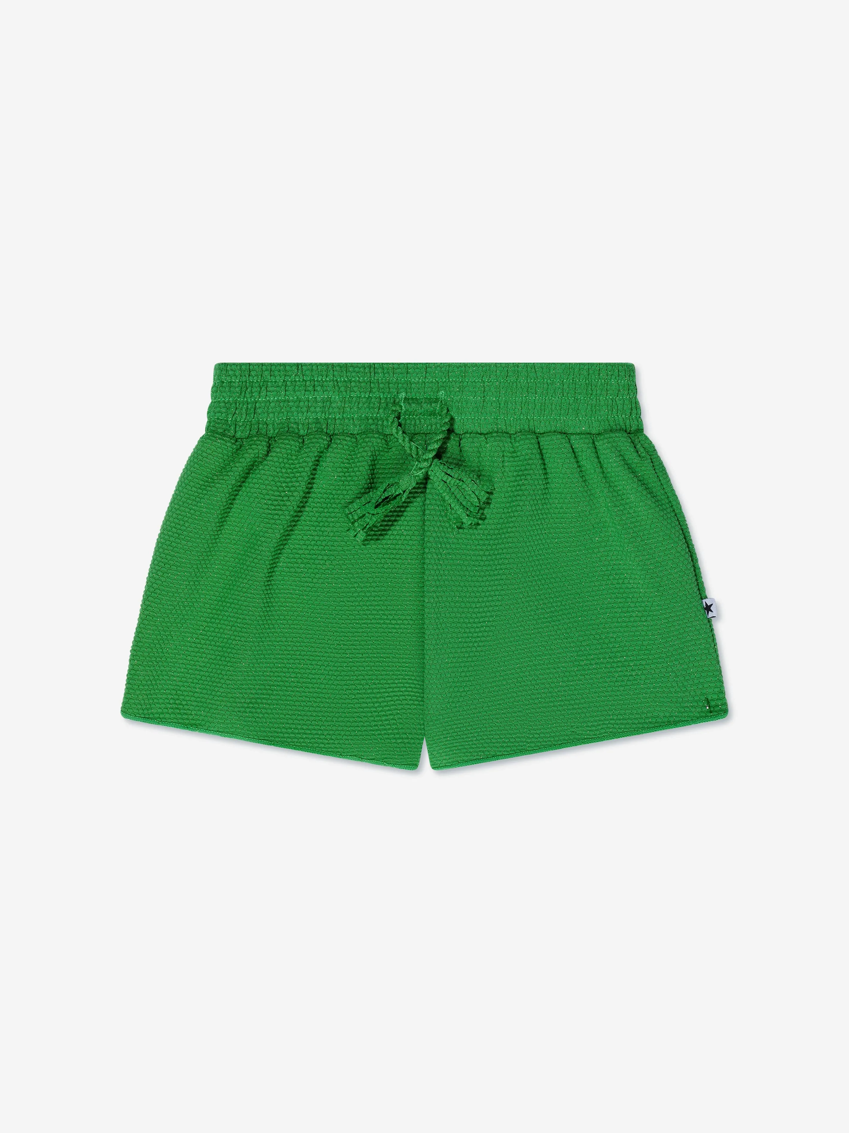 Molo Girls Nicci Beach Shorts In Green