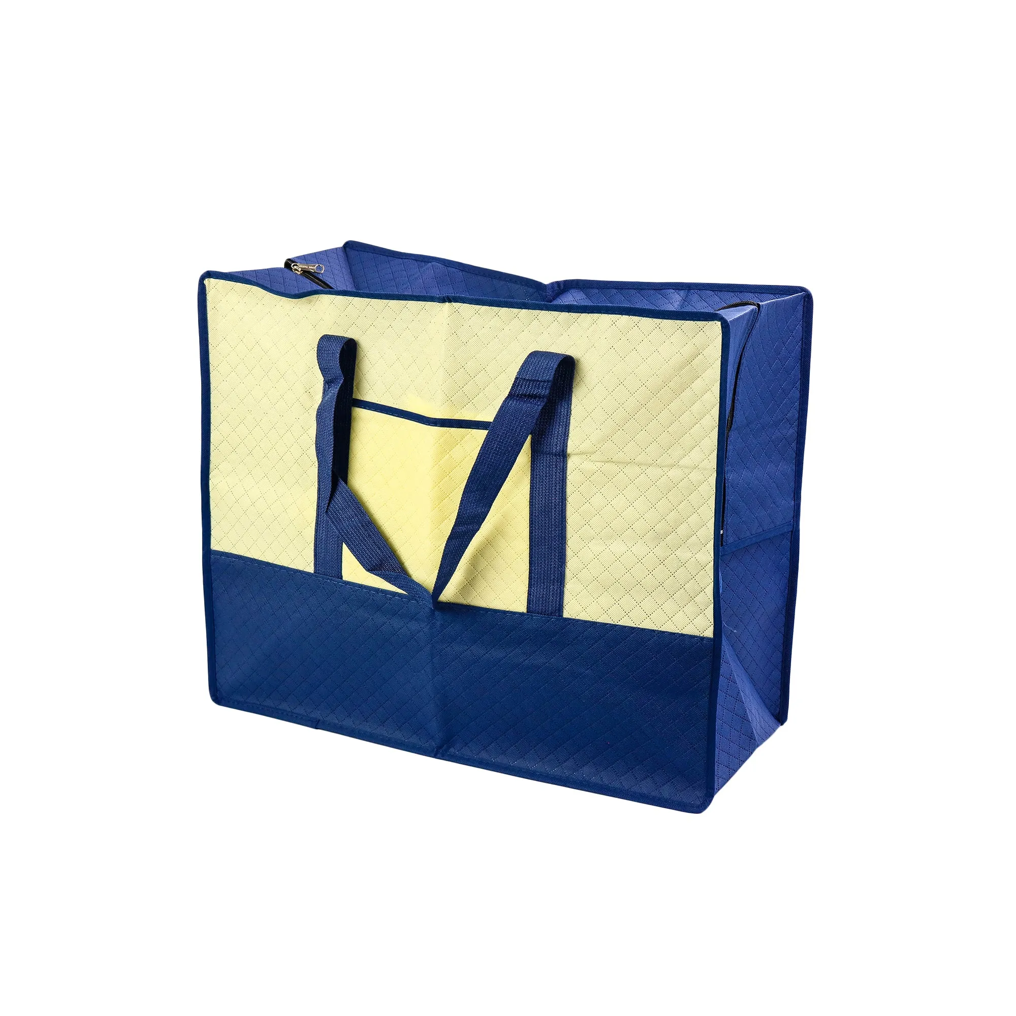 Non-Woven Fabric Shopper Bag 50cmx46cm Duffle Bag with Zip