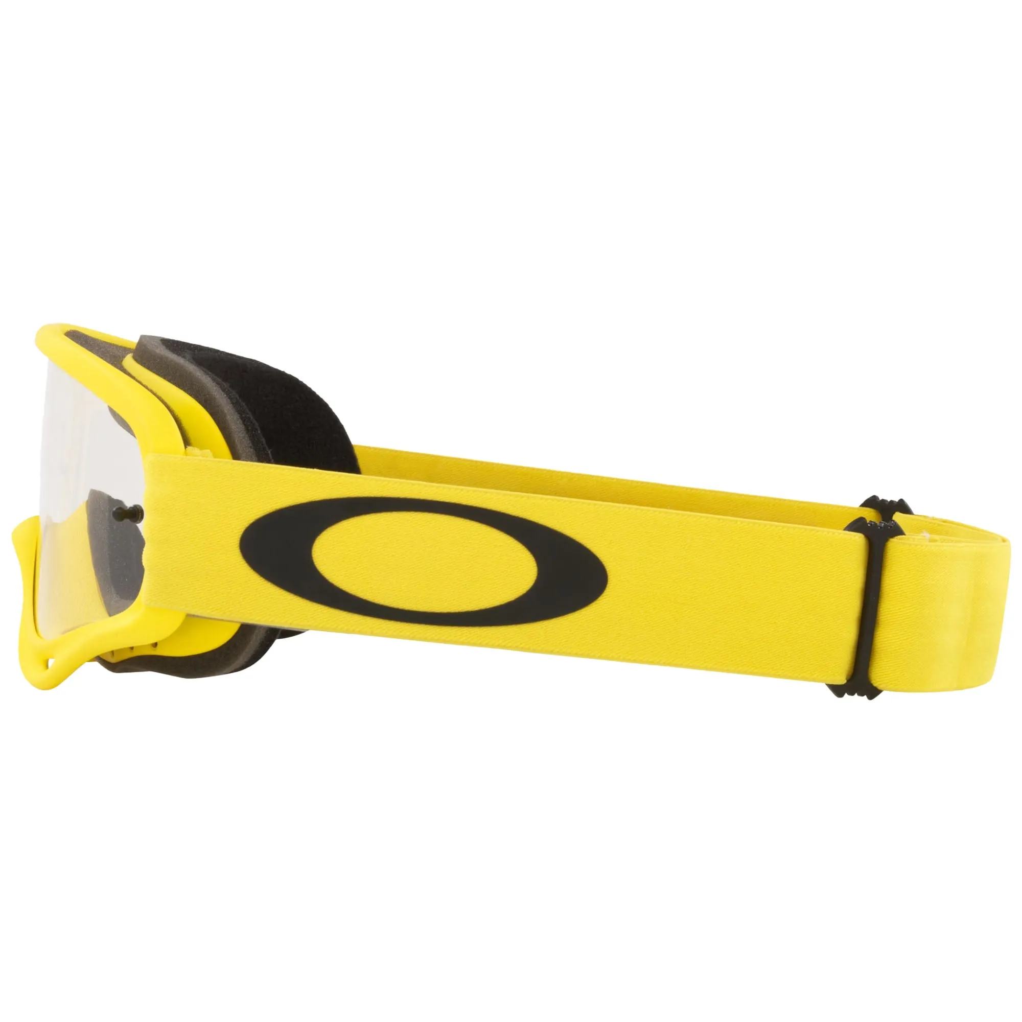 Oakley OO7029-65 O-Frame 2.0 MX Goggles Clear Impact-Resistant Lens Moto Yellow Strap