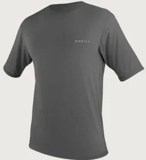 O'neill Men's Basic Skins UPF 30  S/S Sun Shirt GRAPHITE