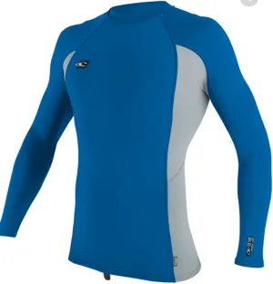 O'neill Premium Skins L/S Rash Guard Blue