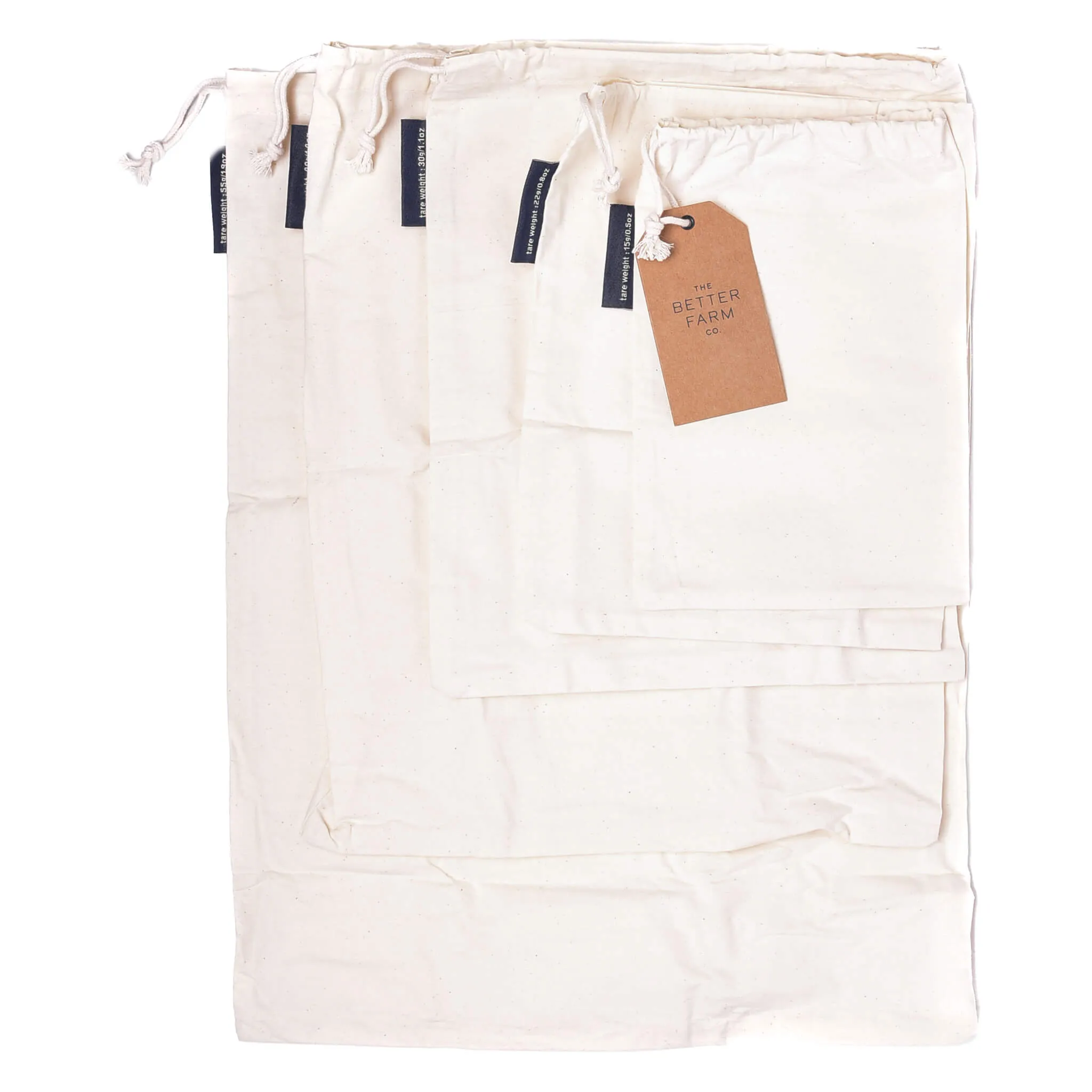 Organic Cotton Bulk Bags