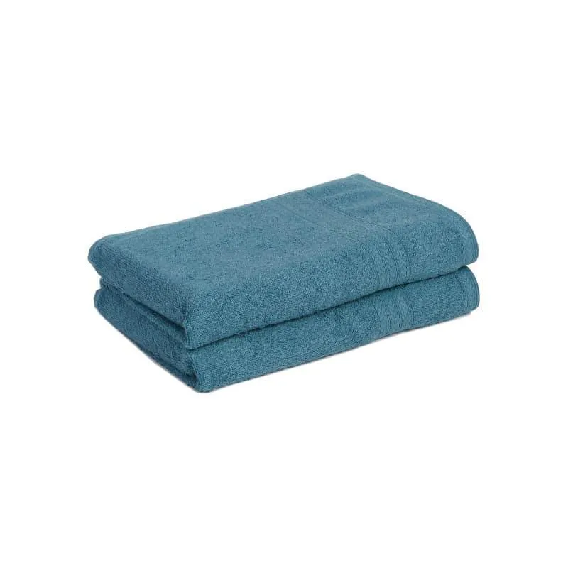 Plush Pamper Towel (Blue) - Set Of Two