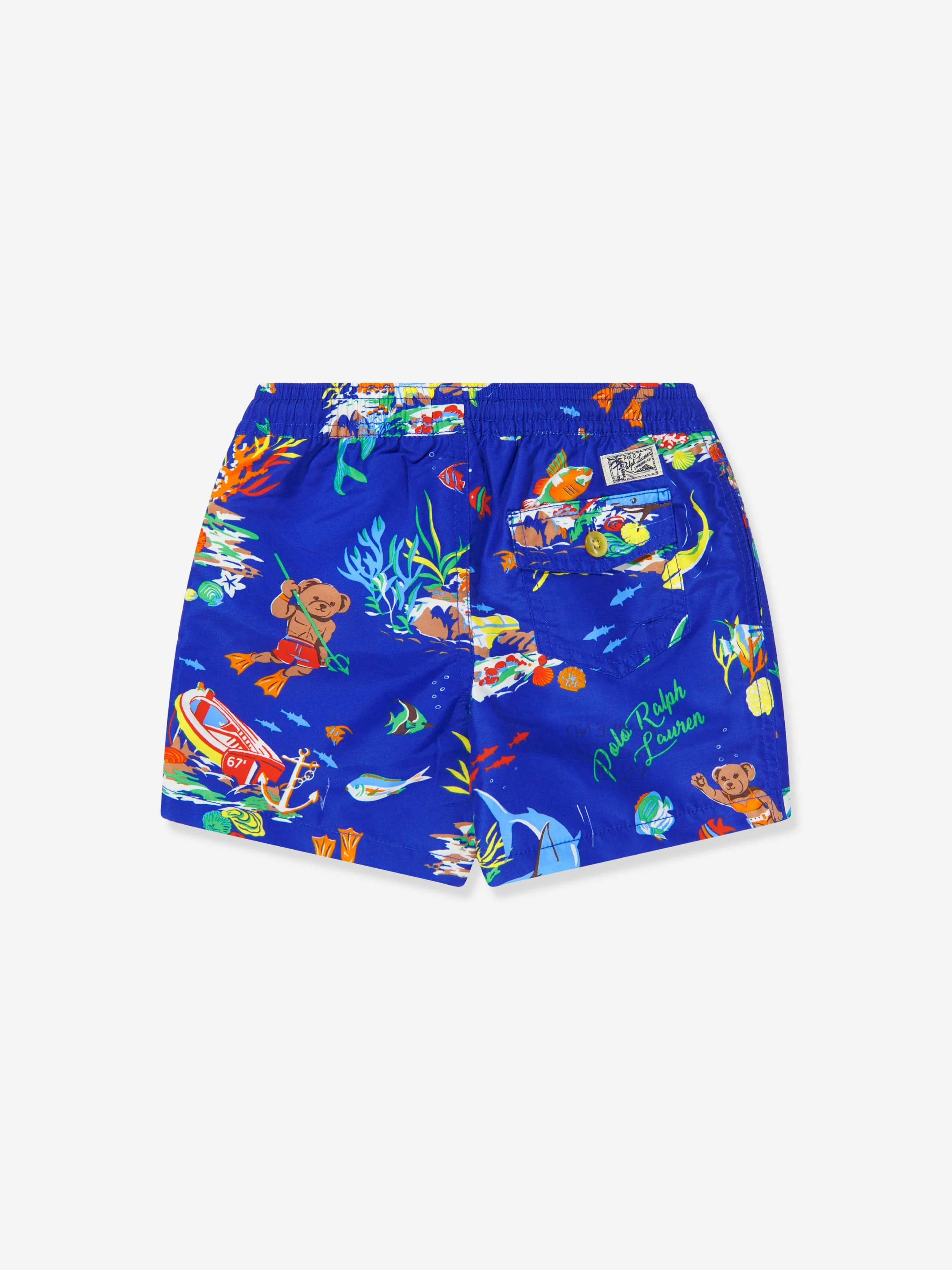 Ralph Lauren Boys Swim Shorts in Blue