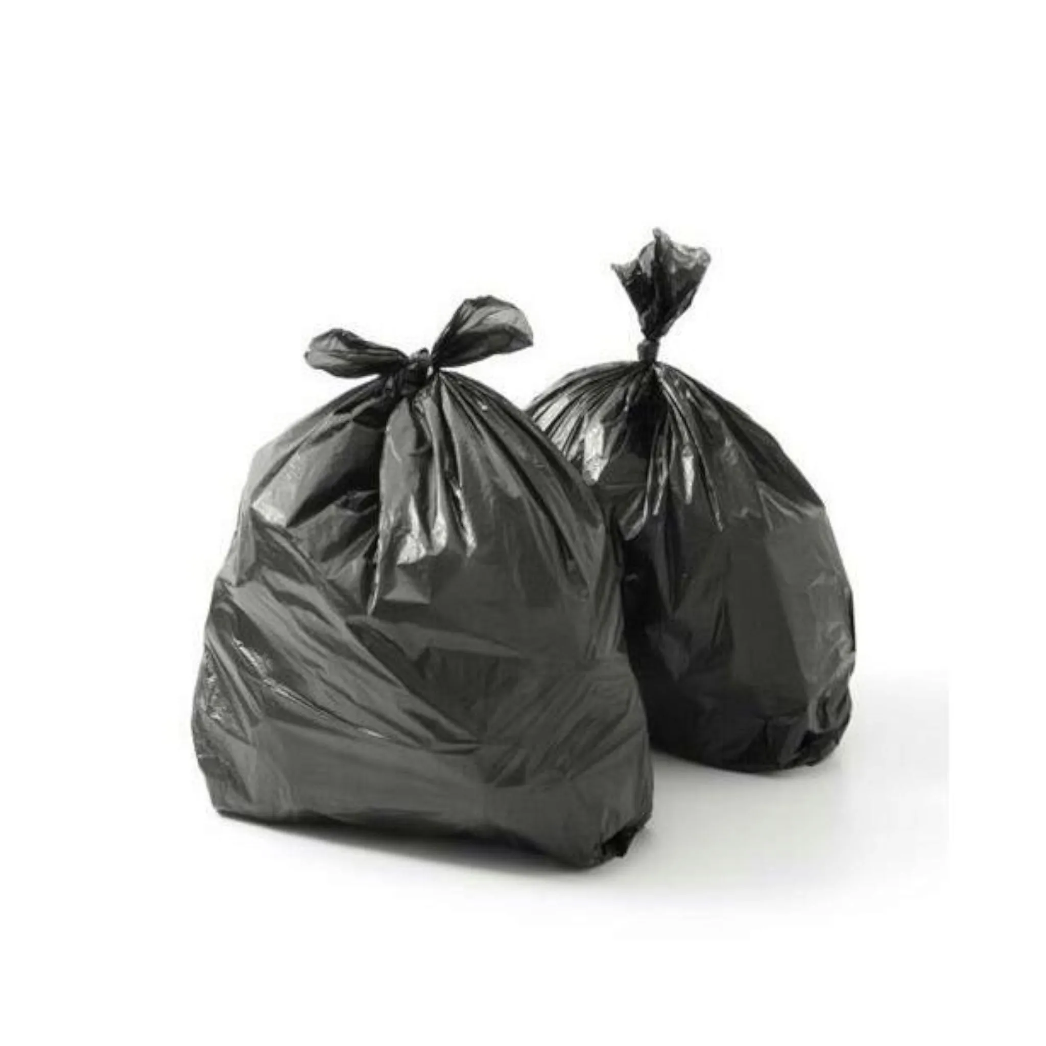 Refuse Bags Plastic Extra Heavy Duty 75x95cm 75microns Black 1000pack Recycable