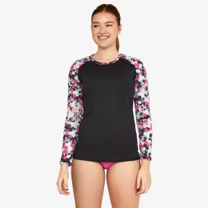 Speedo L/S Printed Rashguard Women's