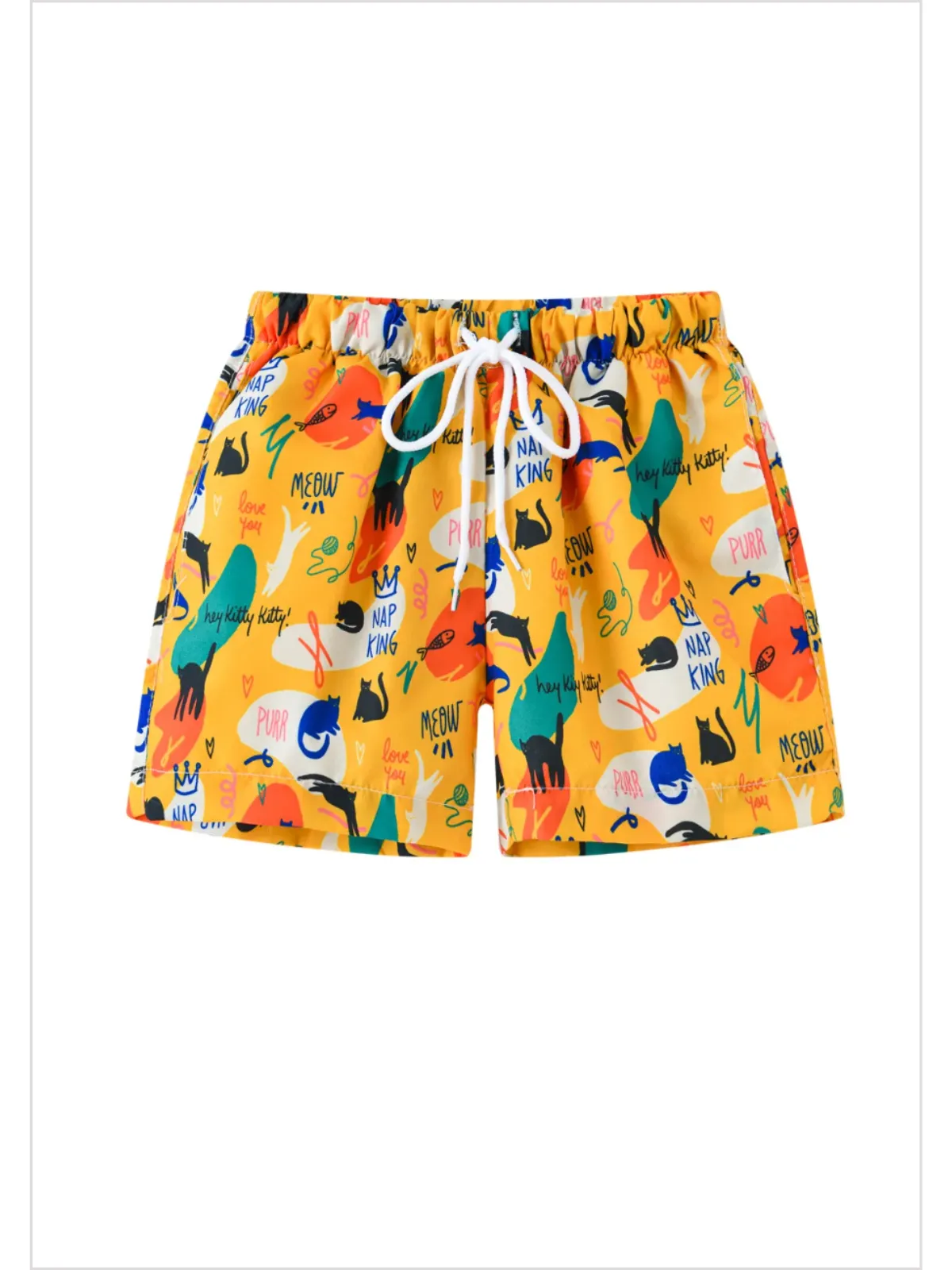 Splashy Adventures Boys Multicolor Swim Trunks