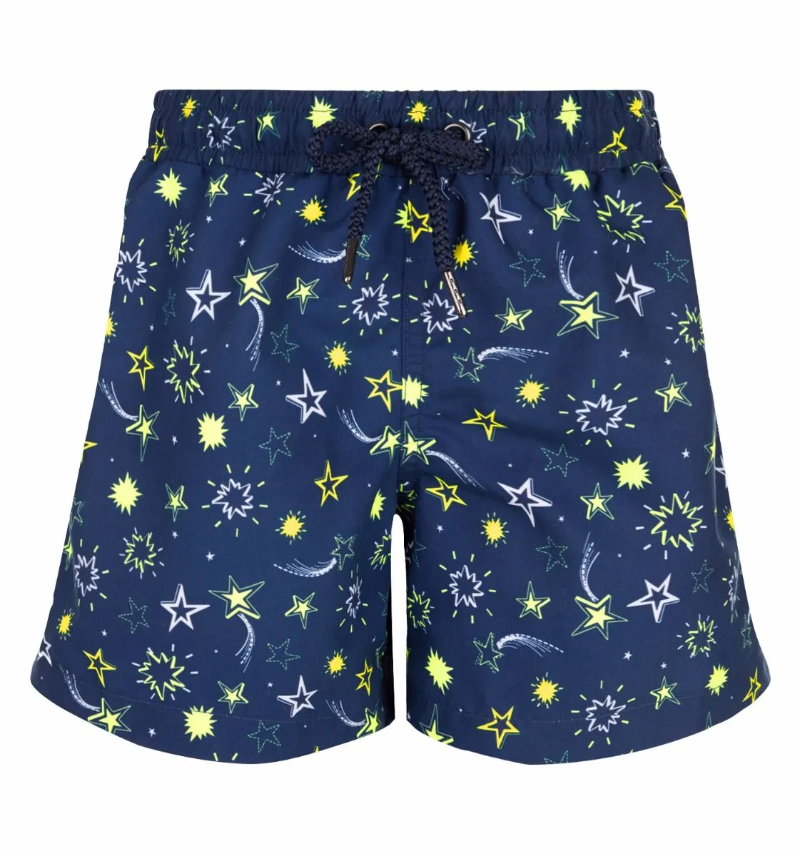 Sunuva Boys Swim Short Neon Star Blue