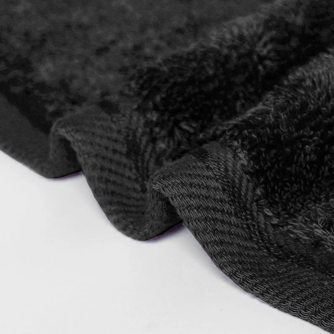 Super Soft Cotton Towel(Black)