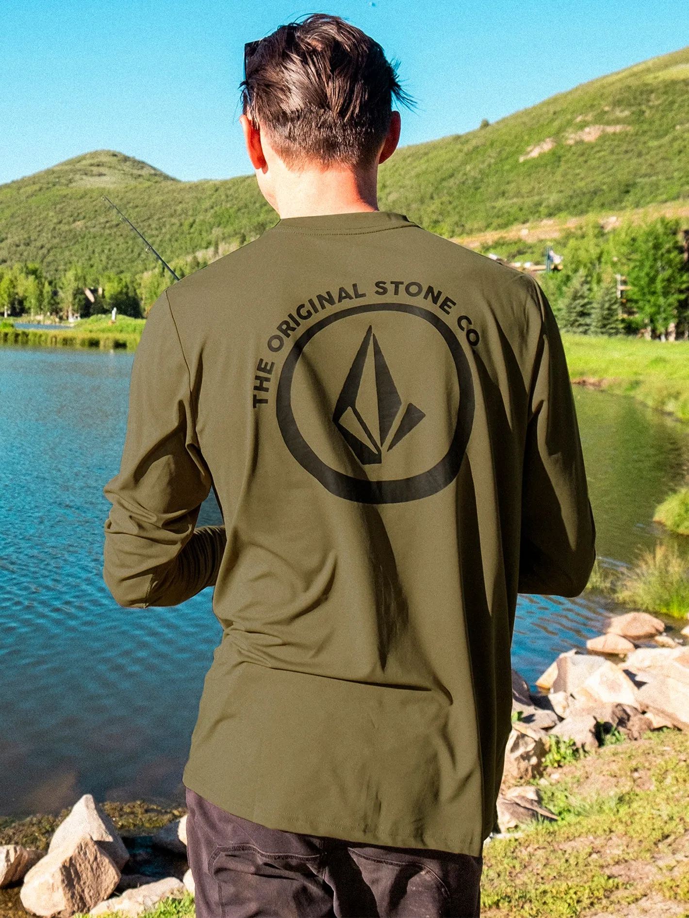 Taunt Long Sleeve Shirt - Military