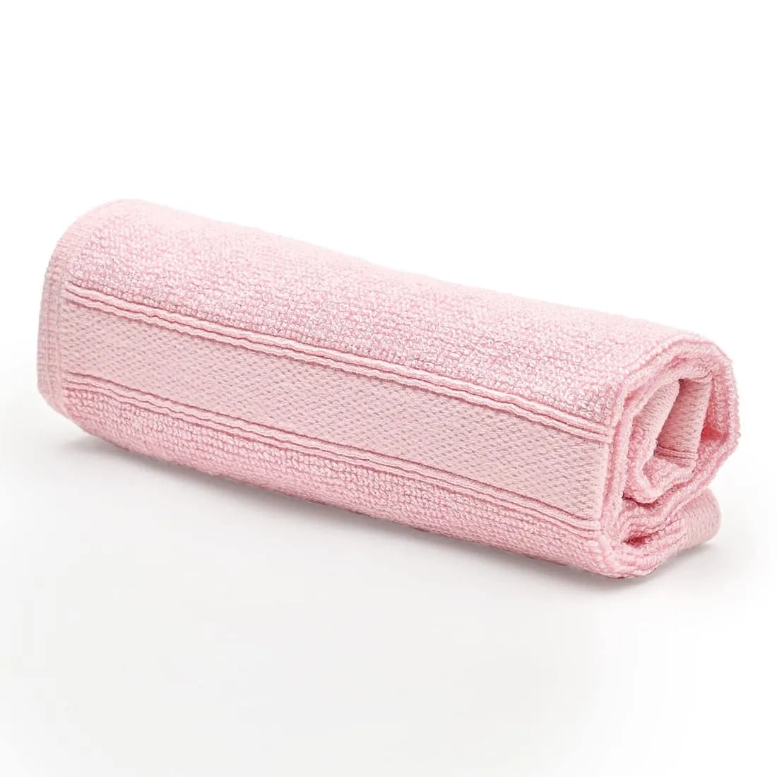 The Better Home 600GSM 100% Bamboo Face Towel Set | Anti Odour & Anti Bacterial Bamboo Towel |30cm X 30cm | Ultra Absorbent & Quick Drying Face Towel for Women & Men (Pack of 4, Pink   Beige)