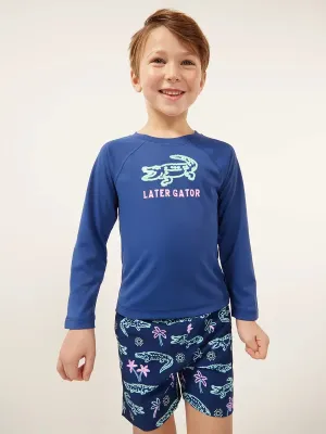 The Later Gator (Toddler Rashguard)