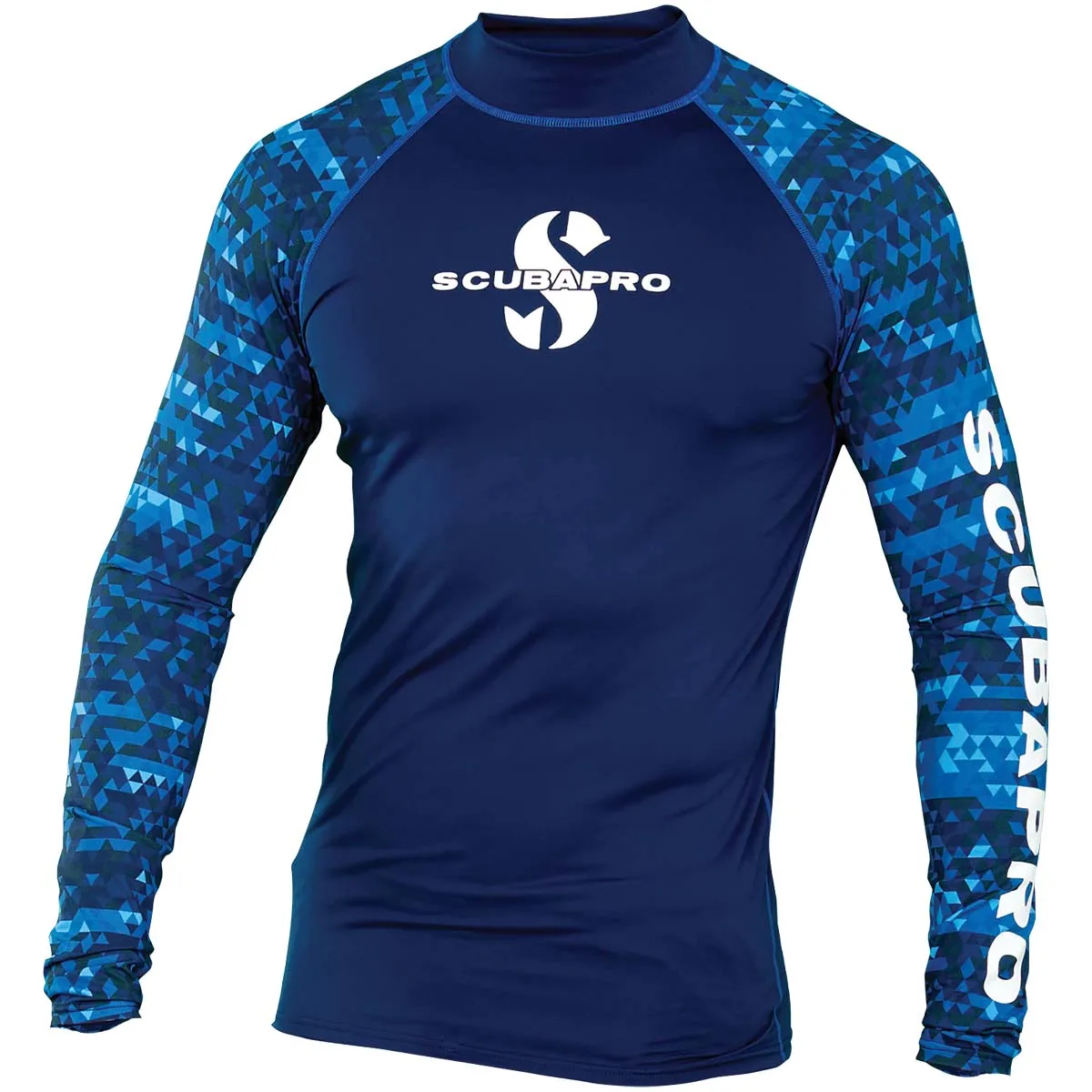 Used ScubaPro Rash Guard Mens, Long Sleeve (UPF50)