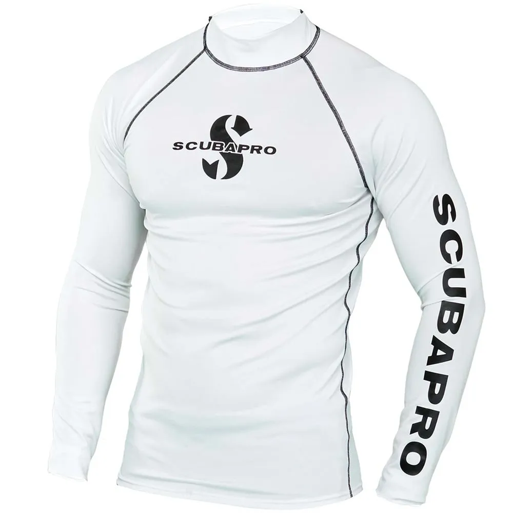 Used ScubaPro Rash Guard Mens, Long Sleeve (UPF50)