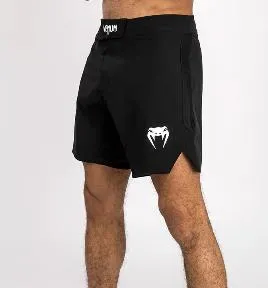 Venum-05162-001 Contender Men’s MMA Fight Shorts S / M Black White