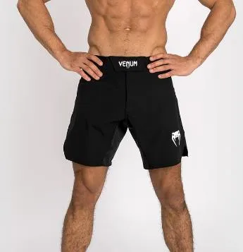 Venum-05162-001 Contender Men’s MMA Fight Shorts S / M Black White