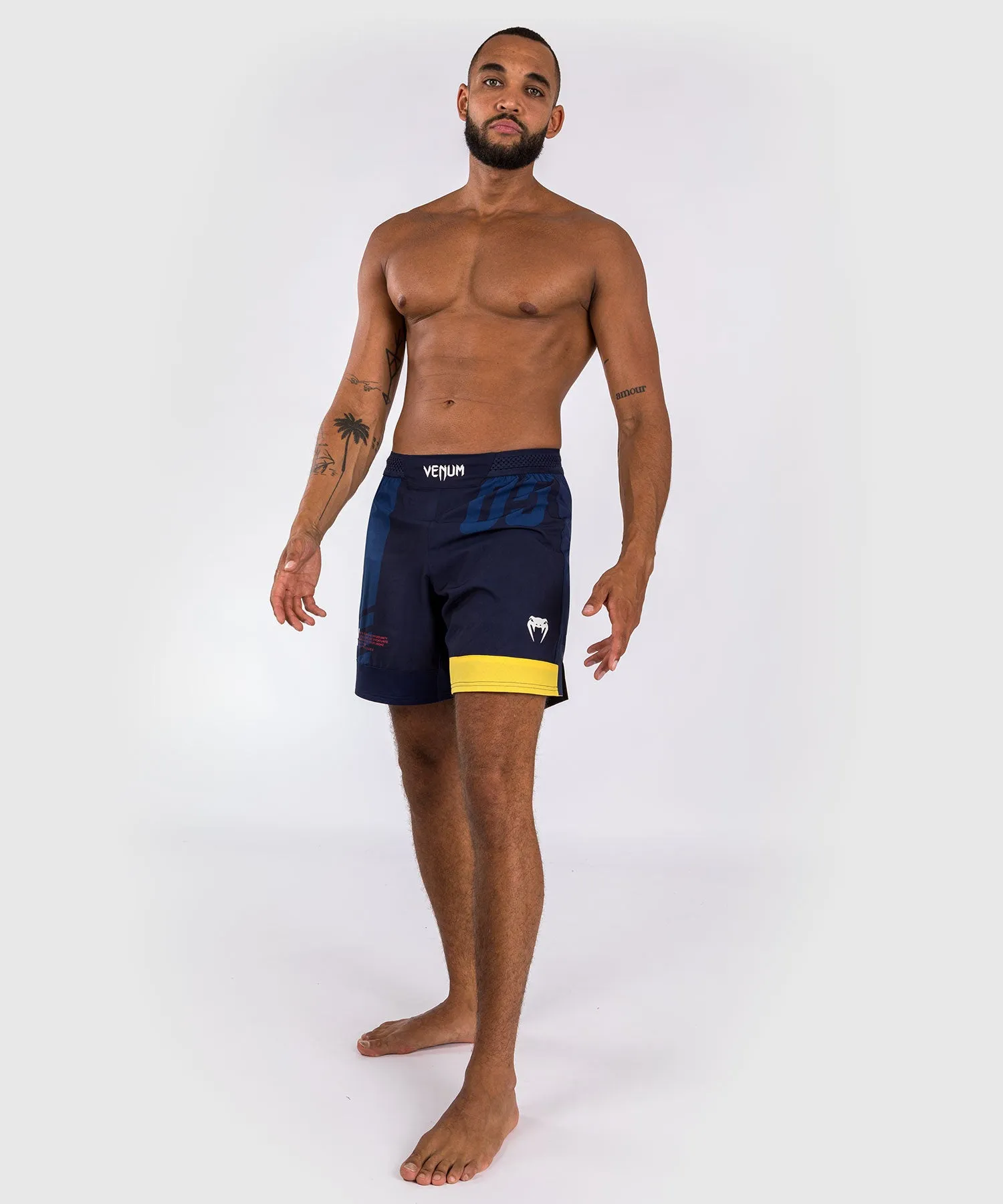 Venum Sport 05 Fight Shorts - Blue/Yellow