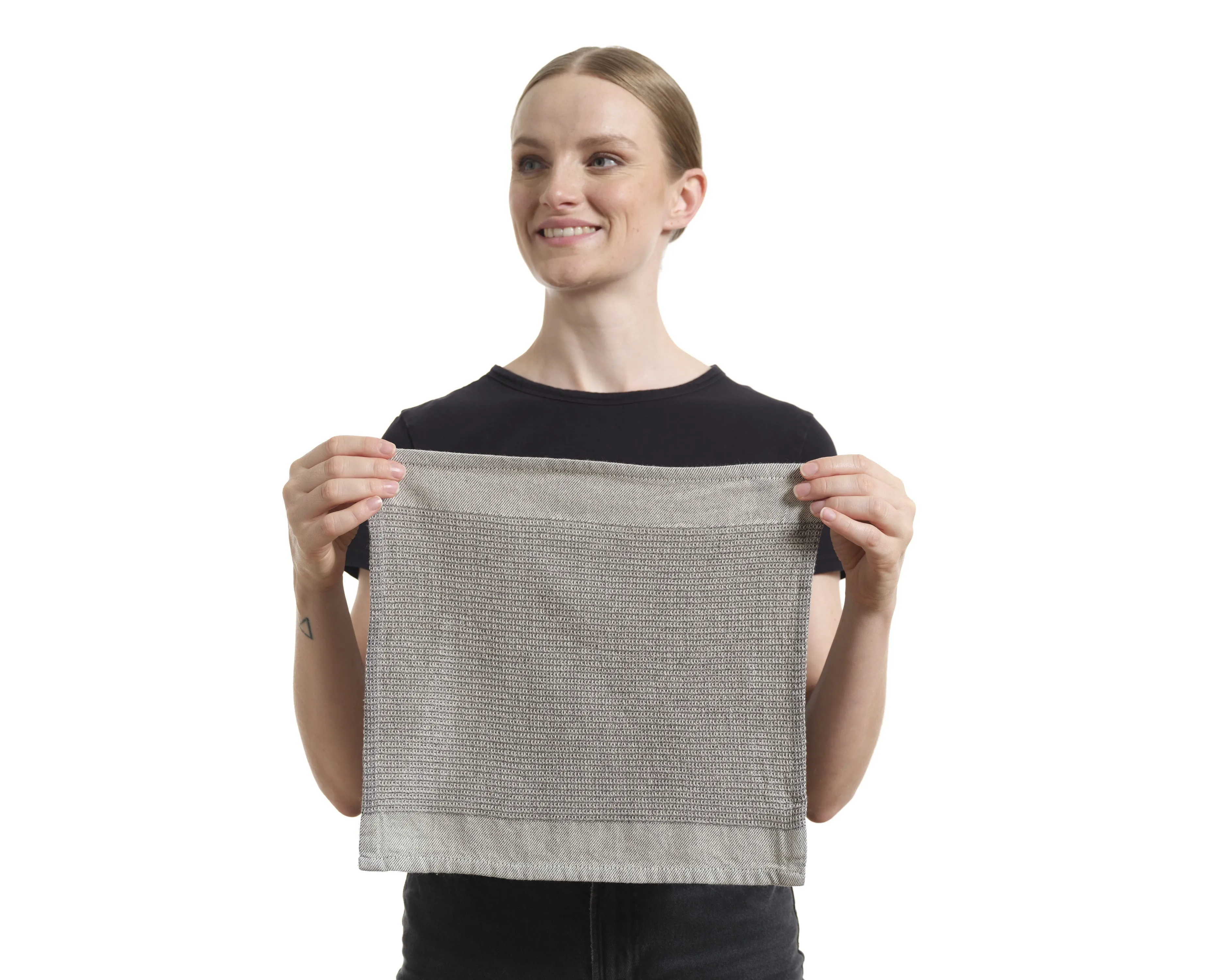 Wash Cloths Set of 8, Absorbent Dish Towels for Drying Dishes | Eco-Friendly