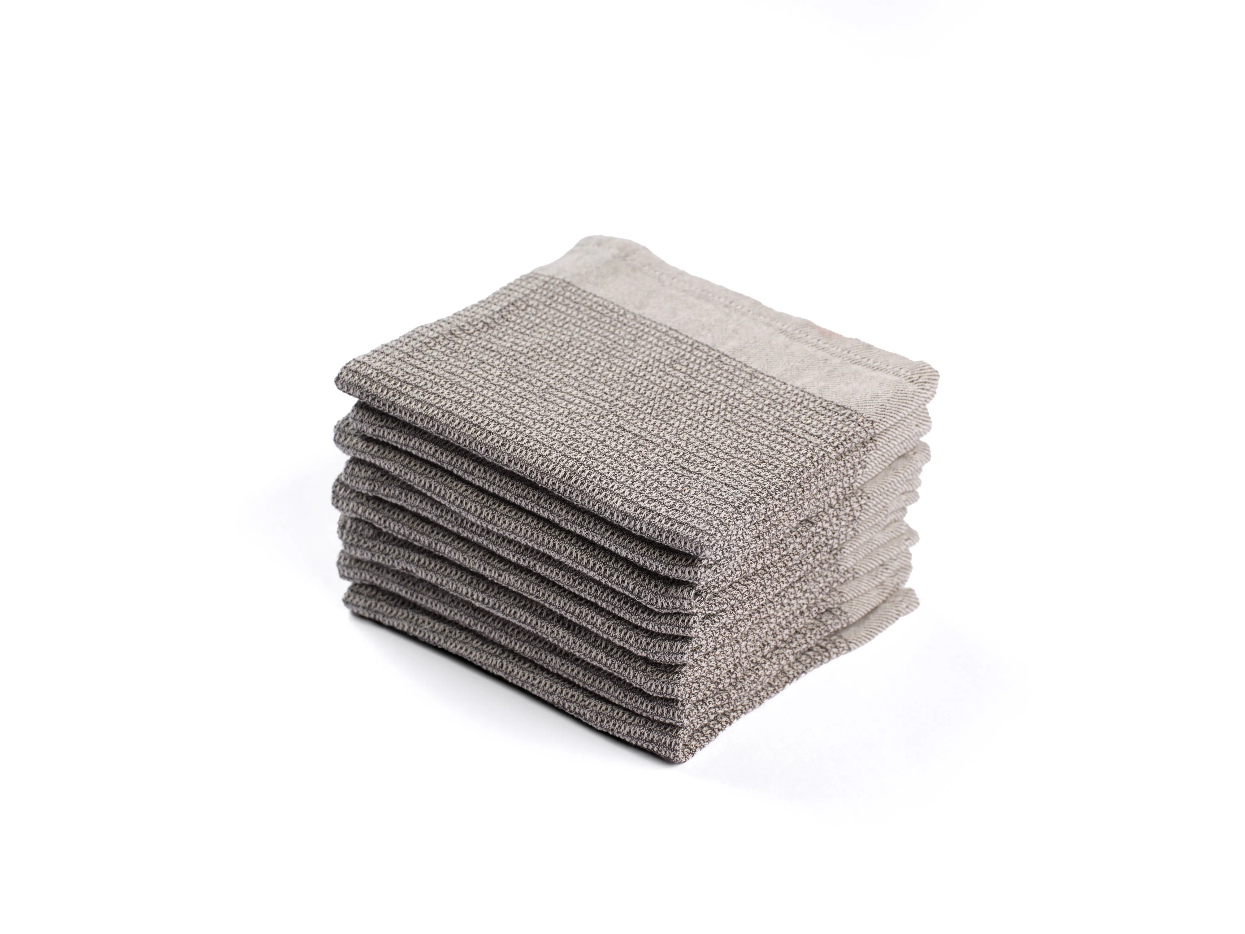 Wash Cloths Set of 8, Absorbent Dish Towels for Drying Dishes | Eco-Friendly