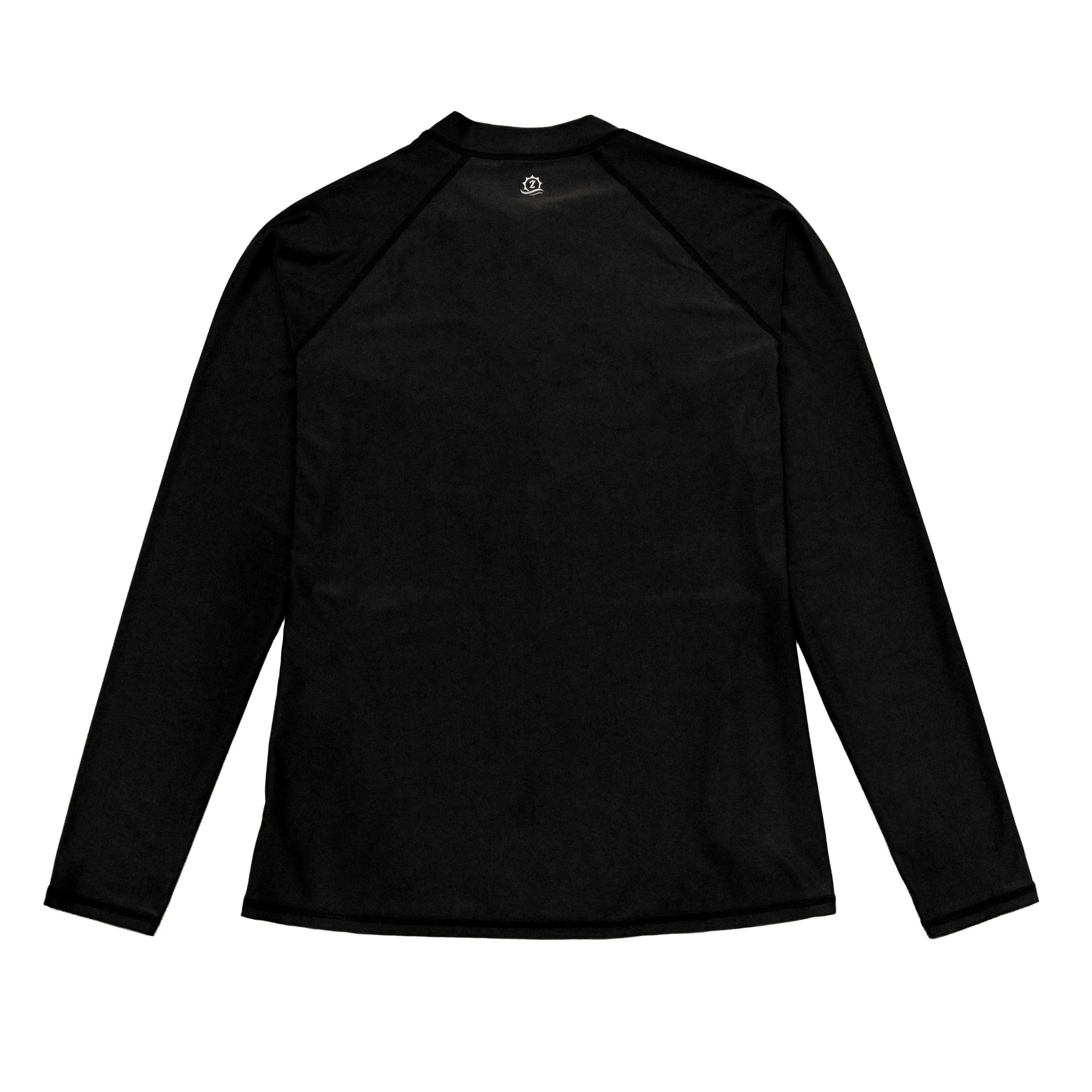 Women's Long Sleeve Rash Guard with Pockets | "Black"