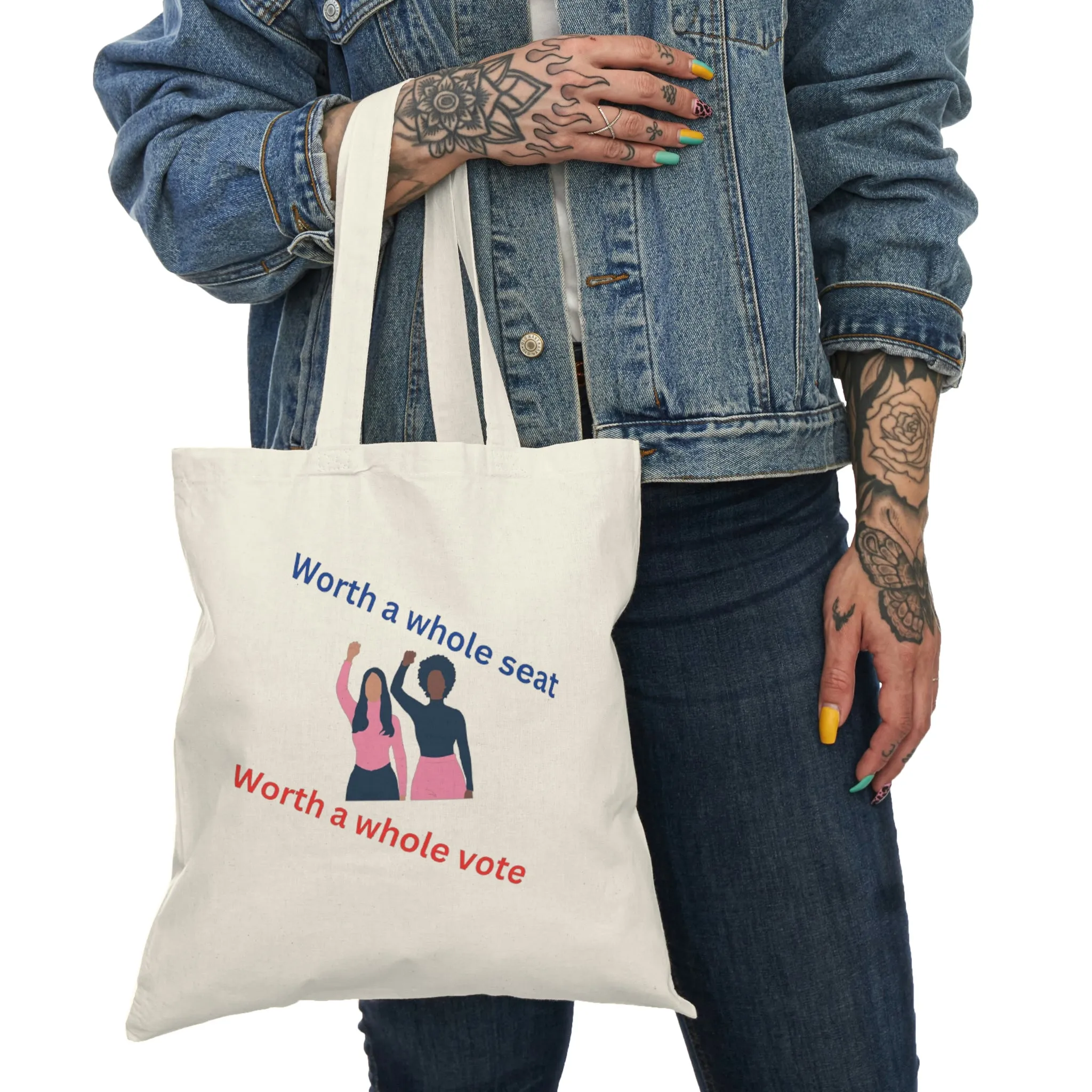 worth it Natural Tote Bag