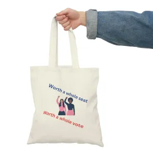 worth it Natural Tote Bag